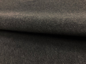 Designer Water & Stain Resistant Short Pile MCM Mid-Century Modern Gray Velvet Upholstery Fabric