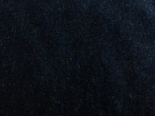 Load image into Gallery viewer, 1.75 Yd Designer Water &amp; Stain Resistant Navy Blue Genuine Mohair Velvet Upholstery Fabric