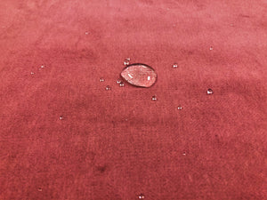 Designer Water & Stain Resistant Rose Mauve Velvet Upholstery Fabric