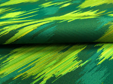 Load image into Gallery viewer, Brentano Isla Lagune Teal Green Yellow Sunbrella Upholstery Drapery Fabric WHS 5170