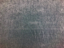 Load image into Gallery viewer, Designer Reversible Linen Gray Teal Chenille Upholstery Fabric