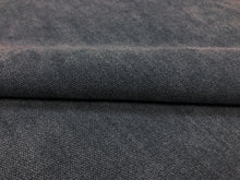 Load image into Gallery viewer, Designer Reversible Linen Gray Teal Chenille Upholstery Fabric
