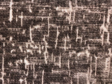 Load image into Gallery viewer, Heavy Duty Abstract Textured Cut Velvet Mocha Brown Gray Taupe Silver Gray MCM Upholstery Fabric