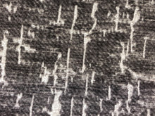 Load image into Gallery viewer, Heavy Duty Abstract Textured Cut Velvet Mocha Brown Gray Taupe Silver Gray MCM Upholstery Fabric