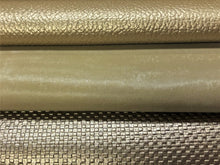 Load image into Gallery viewer, Heavy Duty Commercial Gold Metallic Beige Bronze Faux Leather Upholstery Vinyl