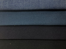 Load image into Gallery viewer, Heavy Duty Organic Cotton / Cotton Blend Denim Navy Blue Twill Upholstery Drapery Fabric