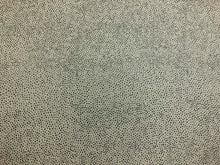 Load image into Gallery viewer, Designer Water &amp; Stain Resistant Woven Small Scale Abstract Charcoal Grey Dot Upholstery Fabric