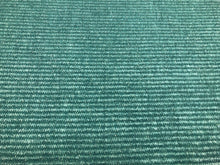 Load image into Gallery viewer, Designer Turquoise Teal Genuine Straw Acrylic Backed Upholstery Fabric