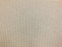 Load image into Gallery viewer, Natural Beige Oatmeal Semi Sheer Woven Stripe Drapery Fabric