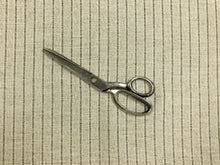 Load image into Gallery viewer, Natural Beige Oatmeal Semi Sheer Woven Stripe Drapery Fabric