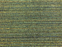 Load image into Gallery viewer, Navy Blue Aqua Yellow Green Black Textured MCM Mid Century Modern Upholstery Fabric