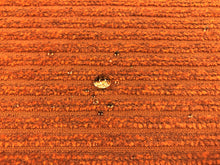 Load image into Gallery viewer, Water &amp; Stain Resistant Orange Taupe Chenille Textured Upholstery Fabric
