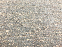 Load image into Gallery viewer, Designer Water &amp; Stain Resistant Steel Blue Beige Tweed Chenille Upholstery Fabric