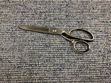 Load image into Gallery viewer, Kravet Kate Spade Cornflower Navy French Blue Grey MCM Boucle Upholstery Fabric