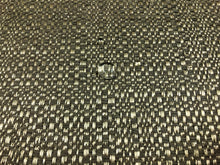 Load image into Gallery viewer, Designer Water &amp; Stain Resistant Woven Taupe Beige Tweed MCM Mid Century Modern Upholstery Fabric