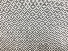 Load image into Gallery viewer, Christopher Farr Cloth Mali Indoor Outdoor Saggio Grey Geometric Upholstery Fabric