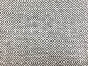Christopher Farr Cloth Mali Indoor Outdoor Saggio Grey Geometric Upholstery Fabric