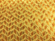 Load image into Gallery viewer, Robert Allen Limoncello Velvet Rope Mustard Gold Tan Epingle Cut Geometric Upholstery Fabric