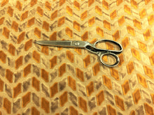 Load image into Gallery viewer, Robert Allen Limoncello Velvet Rope Mustard Gold Tan Epingle Cut Geometric Upholstery Fabric