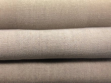 Load image into Gallery viewer, Linen Poly Textured Greige Grey Taupe Warm Grey MCM Mid Century Modern Drapery Fabric