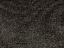 Load image into Gallery viewer, Linen Poly Textured Sand Brown White Black MCM Mid Century Modern Drapery Fabric