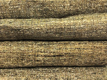 Load image into Gallery viewer, Mid Century Modern MCM Woven Textured Grey Beige Cream Taupe Black Tweed Upholstery Drapery Fabric