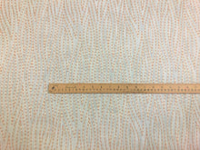 Load image into Gallery viewer, Off White Blush Abstract Geometric Embroidered Drapery Fabric