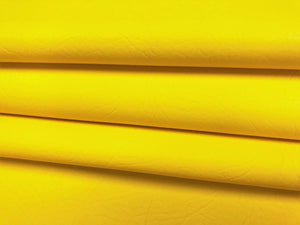 Yellow Indoor Outdoor Marine Faux Leather Upholstery Vinyl