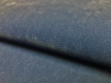 Load image into Gallery viewer, Designer Cobalt Blue Vegan Faux Leather Upholstery Suede