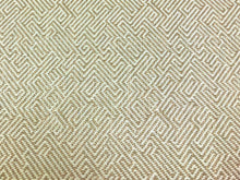 Load image into Gallery viewer, Designer Abstract Geometric Beige Taupe Upholstery Fabric