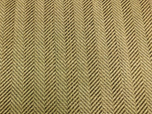 Load image into Gallery viewer, Designer Brown Mustard Gold Cream Herringbone Tweed Upholstery Drapery Fabric