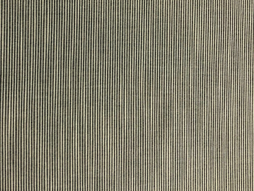 Designer Water & Stain Resistant Indoor Outdoor Charcoal Black Grey Stripe Upholstery Drapery Fabric
