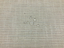 Load image into Gallery viewer, Designer Water &amp; Stain Resistant Indoor Outdoor Beige Grey Cream Woven MCM Mid Century Modern Tweed Upholstery Fabric