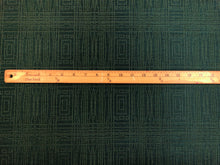 Load image into Gallery viewer, Designer Water &amp; Stain Resistant Teal Green Abstract Geometric Upholstery Fabric
