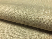 Load image into Gallery viewer, Designer Water &amp; Stain Resistant Beige Grey Neutral MCM Mid Century Modern Tweed Upholstery Drapery Fabric