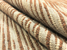 Load image into Gallery viewer, Cowtan &amp; Tout Larsen Constantine Spice Terracotta Greige Abstract Upholstery Fabric