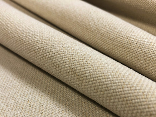 Designer Water & Stain Resistant Softened Beige Neutral Upholstery Drapery Fabric