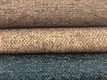 Load image into Gallery viewer, Water &amp; Stain Resistant Lilac Purple French Blue Grey MCM Mid Century Modern Tweed Upholstery Fabric