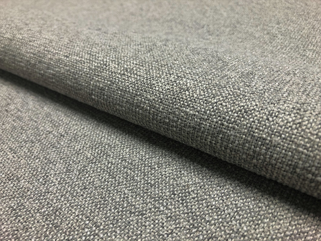 MCM Mid Century Modern Grey Tweed Upholstery Drapery Fabric