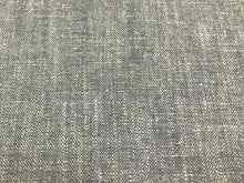 Load image into Gallery viewer, Designer Linen Silver Grey Upholstery Backed MCM Mid Century Modern Tweed Fabric