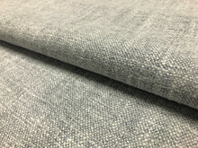 Load image into Gallery viewer, Designer Linen Silver Grey Upholstery Backed MCM Mid Century Modern Tweed Fabric