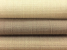 Load image into Gallery viewer, Faux Linen Mid Century Modern MCM Oatmeal Natural Beige Upholstery Drapery Fabric