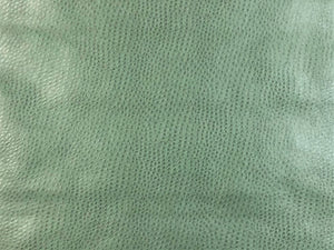 Kravet Smart Ossy Teal Green Ostrich Animal Skin Upholstery Vinyl