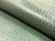 Load image into Gallery viewer, Kravet Smart Ossy Teal Green Ostrich Animal Skin Upholstery Vinyl