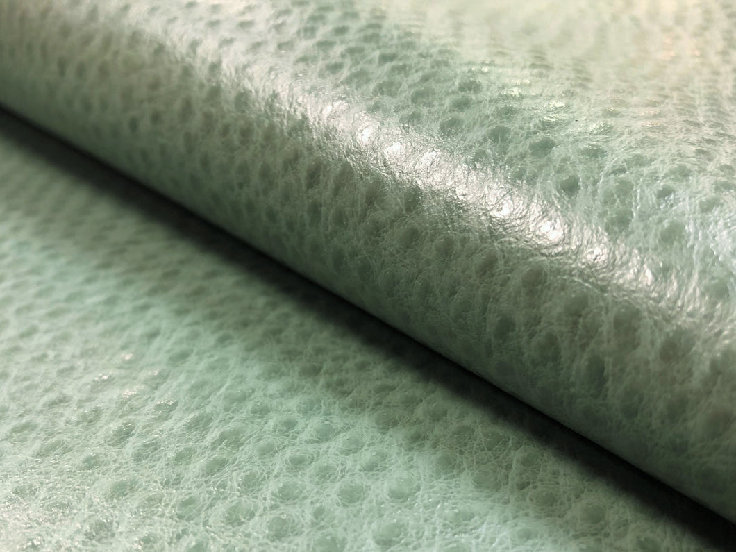 Kravet Smart Ossy Teal Green Ostrich Animal Skin Upholstery Vinyl