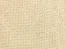 Load image into Gallery viewer, Designer Woven Cotton Linen Cream Rustic Nubby MCM Upholstery Fabric
