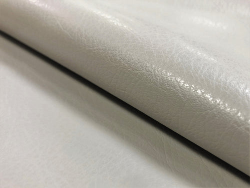 Designer Softened Grey Textured Vegan Faux Leather Upholstery Vinyl