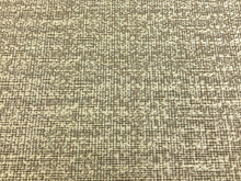 Load image into Gallery viewer, Designer Water &amp; Stain Resistant Grey Beige Cream MCM Mid Century Modern Tweed Upholstery Fabric