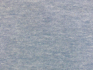 Denim Blue Cream Water & Stain Resistant MCM Tweed Upholstery Fabric
