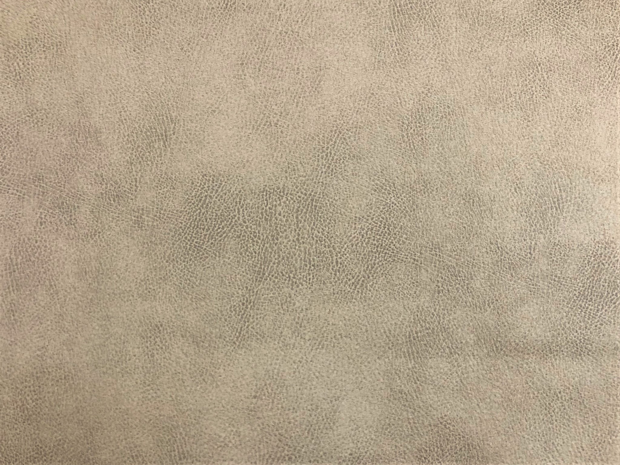 Beige Faux Leather Suede Fabric, Fabric Bistro, Columbia